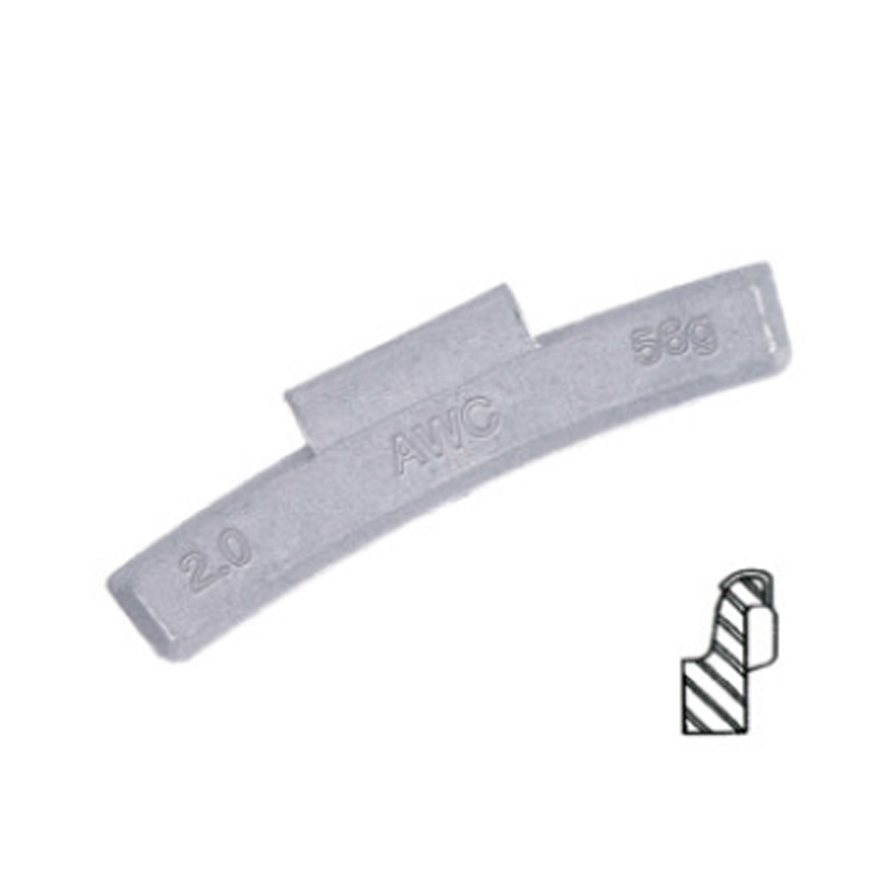 Quả cân bánh xe kẹp Pb OZ Series-PB-AW SERIES