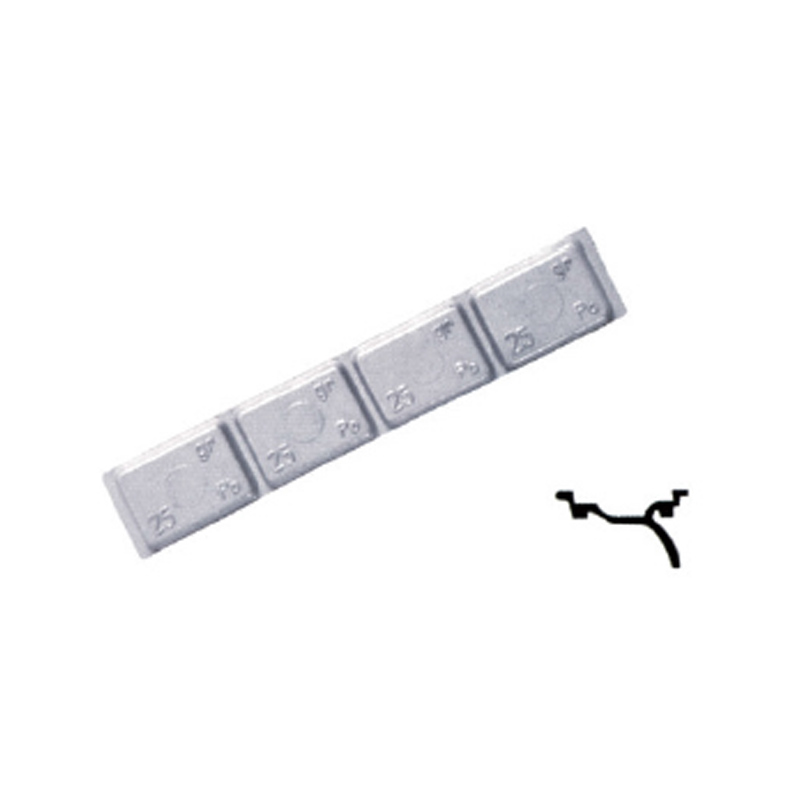 Trọng lượng bánh xe dính Pb-EW-6106